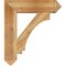 Ekena Millwork Imperial Arts & Crafts Rough Sawn Bracket, Western Red Cedar, 6"W x 28"D x 32"H BKT06X28X32IMP03RWR - alternate 4